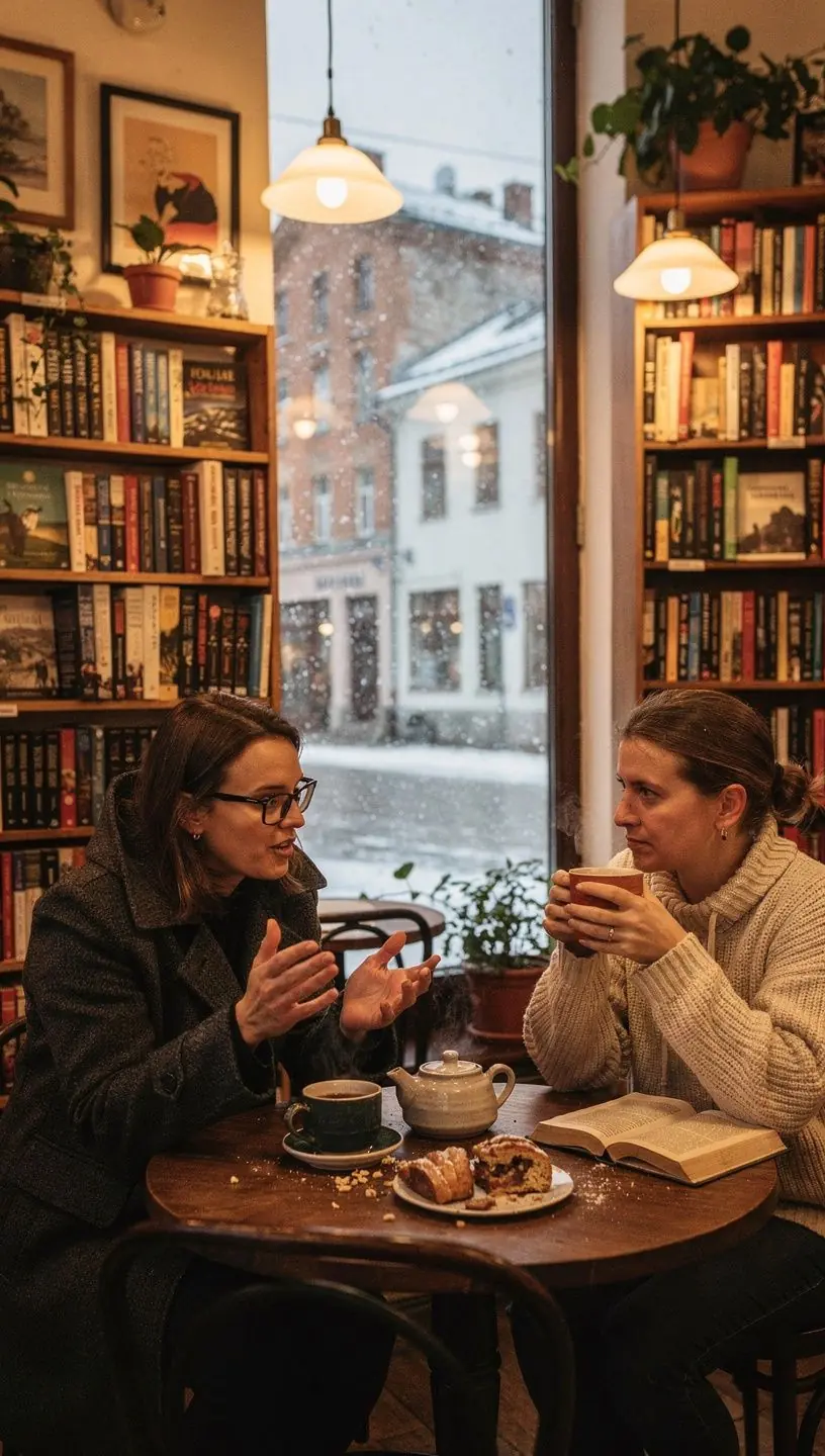 A traveler exploring the vibrant market stalls in Tartu, showcasing local crafts and foods.